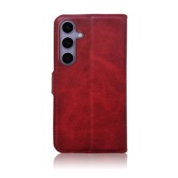 Étui Portefeuille Rouge pour Galaxy S24 Plus