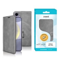 Étui portefeuille Zanae Columbia gris pour Galaxy S24 Plus