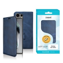 Etui portefeuille Zanae Columbia marine pour Galaxy S24 Ultra