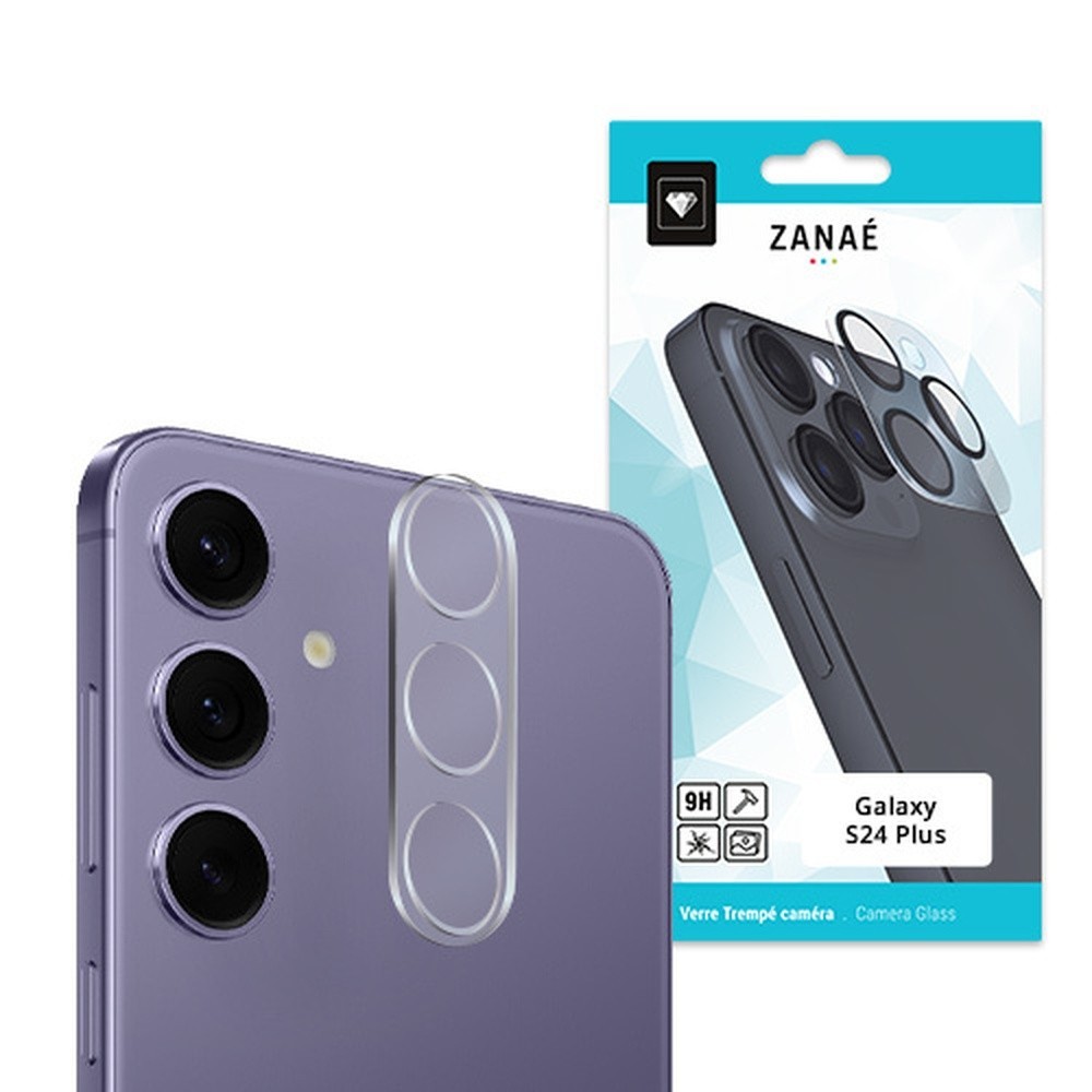 Verre trempé pour caméra Galaxy S24 Plus