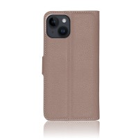 Étui Portefeuille Zanae taupe pour iPhone 14