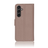 Étui portefeuille Zanae taupe pour Galaxy S23 FE
