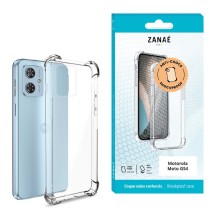 Coque Silicone Transparente avec Coins Renforcés pour Motorola G54