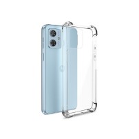 Coque Silicone Transparente avec Coins Renforcés pour Motorola G54