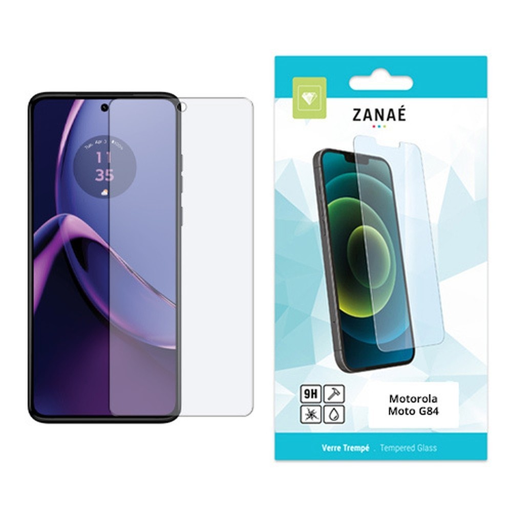 Film protecteur en verre trempé pour Motorola Moto G84