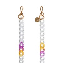 Chaîne-bijou Bubble Twist universelle en acrylique