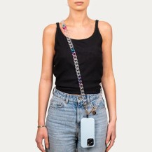 Chaîne-bijou Blue Pop universelle pour lunettes