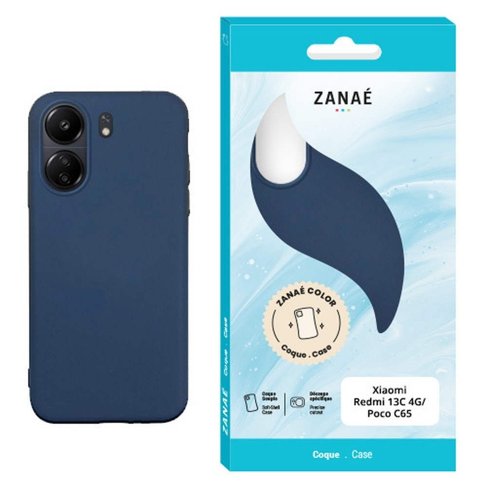 Coque Zanae Color Marine pour Redmi 13C 4G et Poco C65