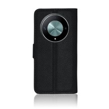 Etui Portefeuille Zanae en noir pour Honor Magic6 Lite