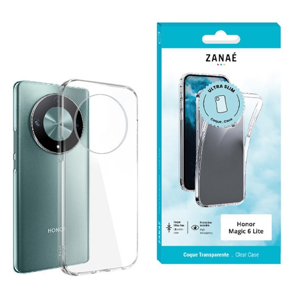 Coque Softgel transparente pour Honor Magic6 Lite