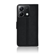 Etui Portefeuille Zanae Noir pour Redmi Note 13 Pro 5G et Poco X6