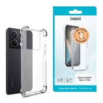 Coque silicone transparente avec coins renforcés pour Redmi Note 13 5G