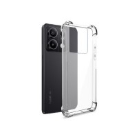 Coque silicone transparente avec coins renforcés pour Redmi Note 13 5G