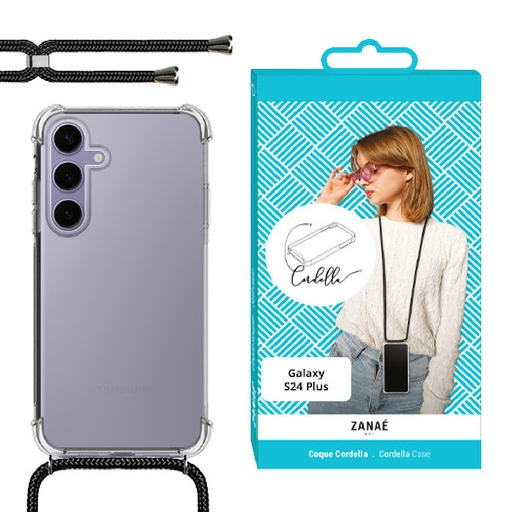 Coque transparente Cordella pour Galaxy S24 Plus