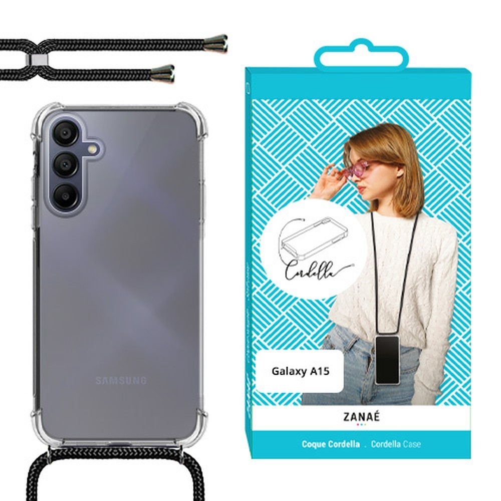 Coque transparente Cordella pour Samsung Galaxy A15