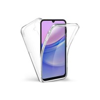 Coque 360 degrés transparente pour Galaxy A15