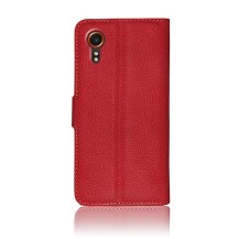Étui portefeuille rouge pour Galaxy Xcover7