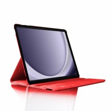 Etui rotatif rouge pour Galaxy Tab A9 Plus 11 pouces
