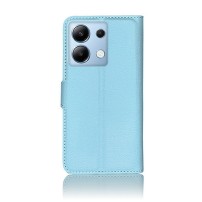 Etui Portefeuille Zanae bleu clair pour Redmi Note 13 4G