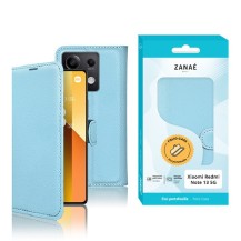 Etui Portefeuille Zanae pour Redmi Note 13 5G en bleu clair