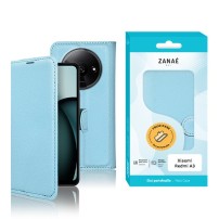 Etui Portefeuille Zanae bleu clair pour Redmi A3 et A3x