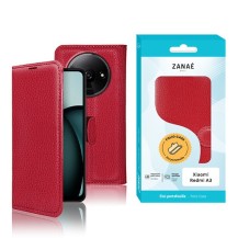 Étui portefeuille rouge pour Redmi A3 / A3x