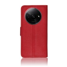 Étui portefeuille rouge pour Redmi A3 / A3x