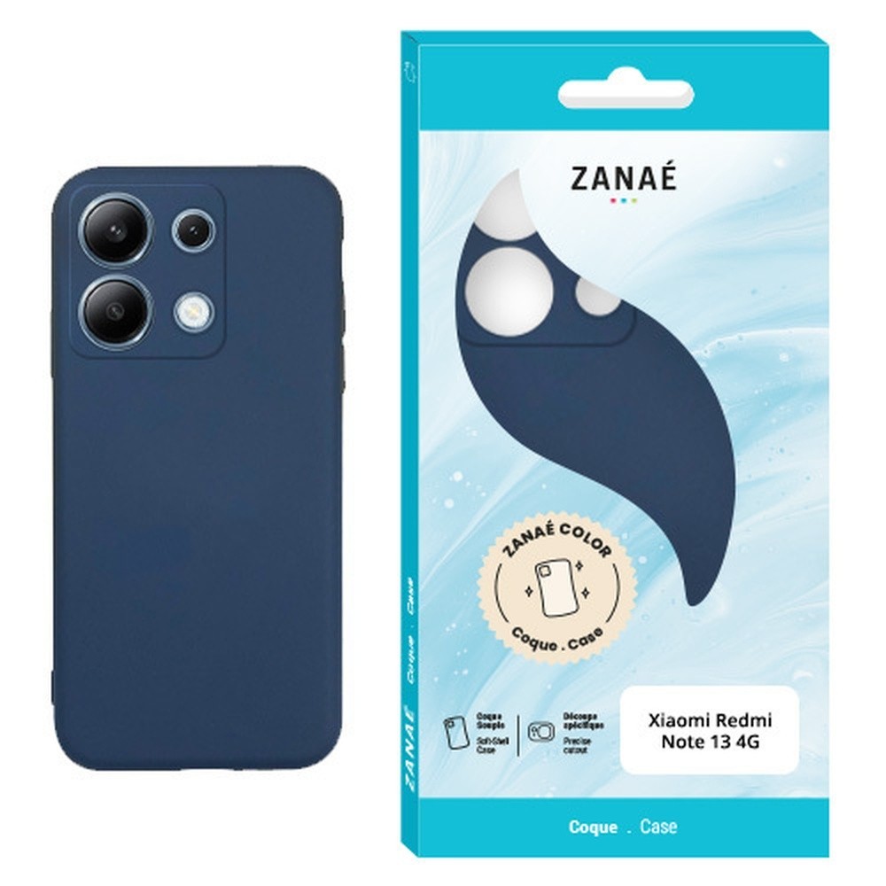 Coque Zanae Color marine pour Redmi Note 13 4G
