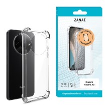 Coque silicone transparente avec coins renforcés pour Redmi A3 et A3x