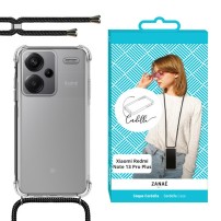 Coque Cordella transparente avec cordon pour Redmi Note 13 Pro+