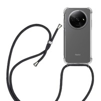 Coque Cordella transparente avec cordon pour Redmi A3 et A3x