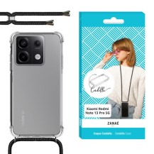 Coque Cordella transparente avec cordon pour Redmi Note 13 Pro 5G