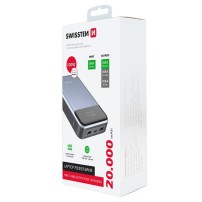 Power Bank Swissten 20000 mAh 100W universel pour ordinateurs portables