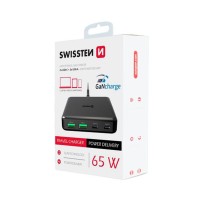 Chargeur de bureau 65W avec 2 ports USB-C et 2 ports USB