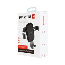 Support voiture gravité noir compatible universel