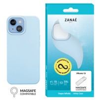 Coque Infinity MagSafe bleu clair pour iPhone 13