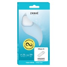 Coque Infinity MagSafe pour iPhone 15 en bleu clair