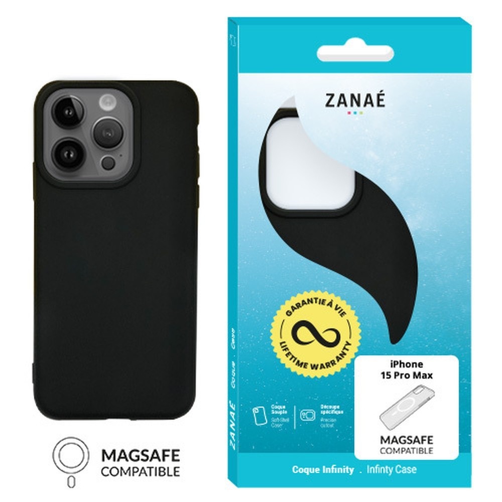 Coque Infinity MagSafe pour iPhone 15 Pro Max