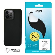 Coque Infinity MagSafe noire pour iPhone 12 Pro Max
