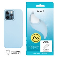 Coque Infinity MagSafe bleu clair pour iPhone 12 Pro Max