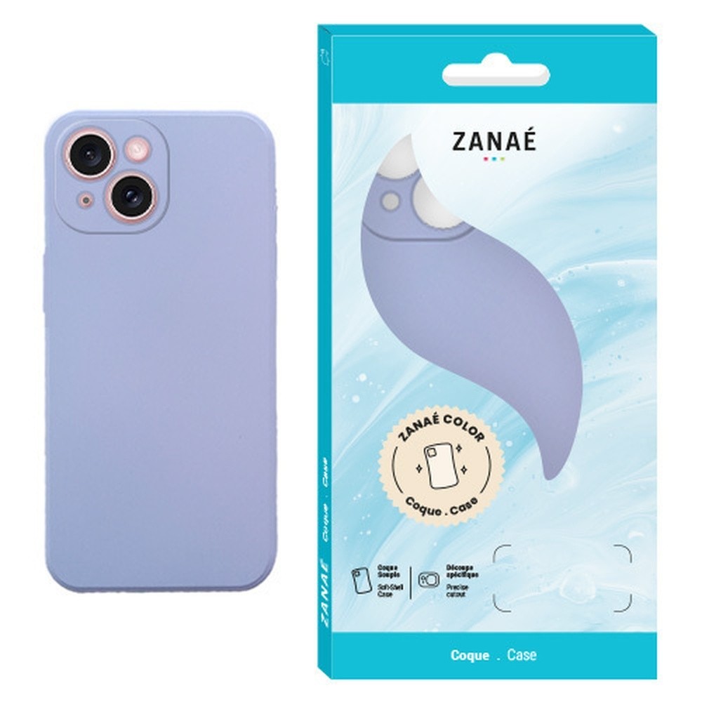 Coque Zanae Color lilas pour Redmi Note 13 Pro+