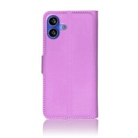 Etui portefeuille Zanae violet pour iPhone 16