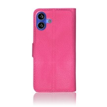 Étui Portefeuille Zanae Fushia pour iPhone 16