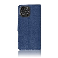 Étui Portefeuille Zanae pour iPhone 16 Pro Max en marine