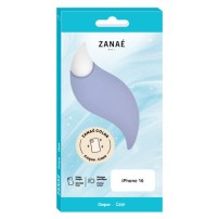 Coque Zanae Color en lilas pour iPhone 16