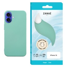 Coque Zanae Color Vert Menthe pour iPhone 16