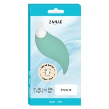 Coque Zanae Color Vert Menthe pour iPhone 16
