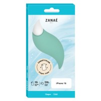 Coque Zanae Color Vert Menthe pour iPhone 16
