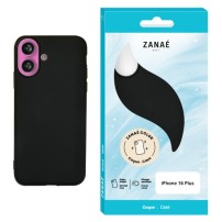 Coque Zanae Color noire pour iPhone 16 Plus