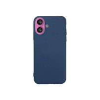 Coque Zanae Color pour iPhone 16 Plus de couleur marine